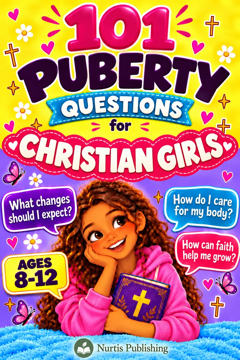 Cover of 101 Puberty Questions for Christian Girls