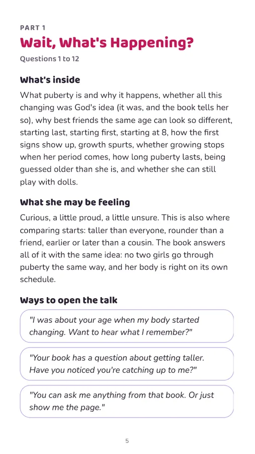The Mom's Roadmap, Part 1 pages